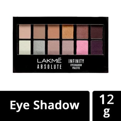 Lakme Absolute Infinity Eye Shadow Palette Soft Nudes 12 Gm - Eye Shadow Palettes