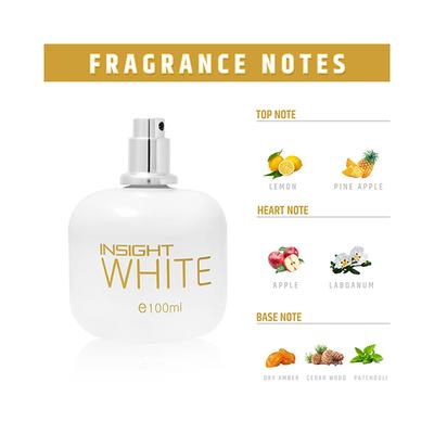 Insight Cosmetics White Eau De Perfume 100 ml - Women Perfumes (Edt/Edp)
