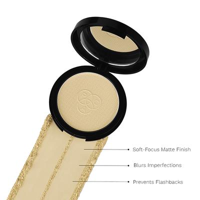 PAC Matte Touch Compact Powder (120 Beige) 12 gm - Compact Powder