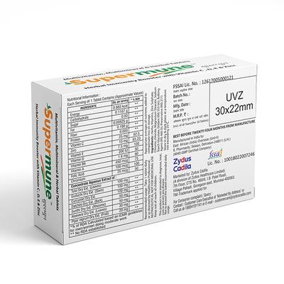 SUPERMUNE Tablet 10's - Supplements-Sup