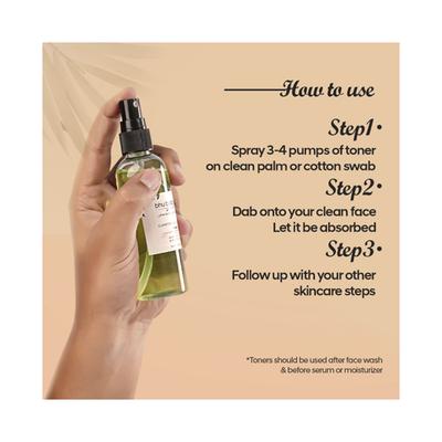 bhu botanicals Clarifying and Oil Control Toner With ACB Fruit Mix and Niacinamide 100 ml - Toners