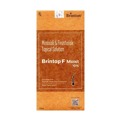 BRINTOP F MOIST 10% Topical Solution 60ml - Hair Loss-Oth
