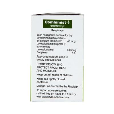 Combimist L Respicap 30'S - Asthma/COPD-Ast