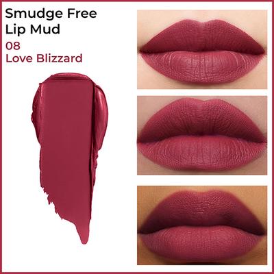 Insight Cosmetics Smudge Free Lip Mud - Love Blizzard 3.5 ml - Liquid Lipsticks