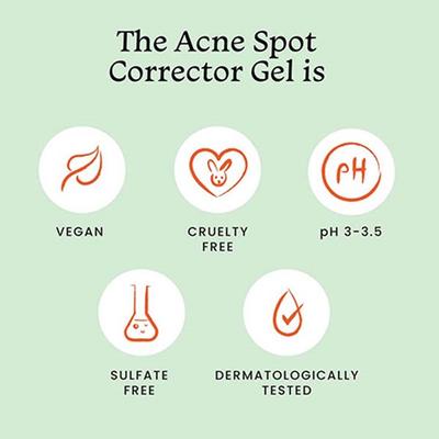 Foxtale One Zit Wonder Acne Spot Corrector Gel for Pimples 15 ml - Face Creams