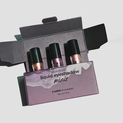 Ruby'S Organics Quick Set Liquid Eyeshadow Earth Metal Minis Set 3 ml - Eye Shadow Palettes