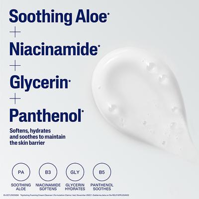 Cetaphil Hydrating Foaming Cream Cleanser 236 ml - Face Washes