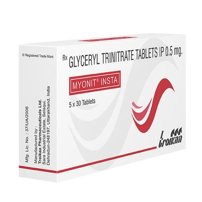 Myonit Insta Tablet 30'S - Angina