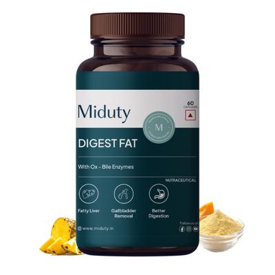Miduty Digest Fat Capsule 60's - Digestive Health