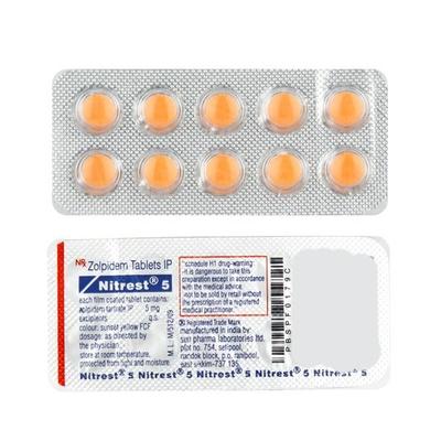 Nitrest 5mg Tablet 10'S - Hypnosis-Hyp