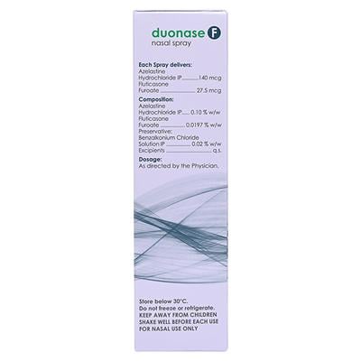 DUONASE F 9.8g Nasal Spray 70md - Nasal Congestion-Nas