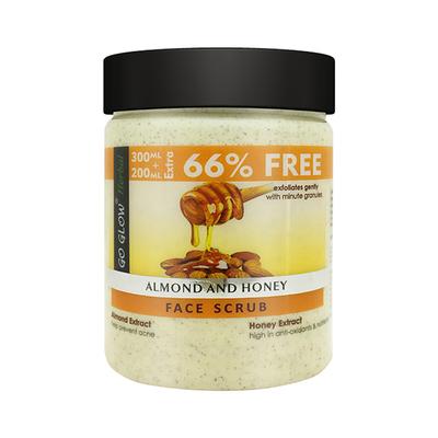 Berina Go Glow By Berina Almond & Honey Face Scrub 500 ml - Face Scrubs