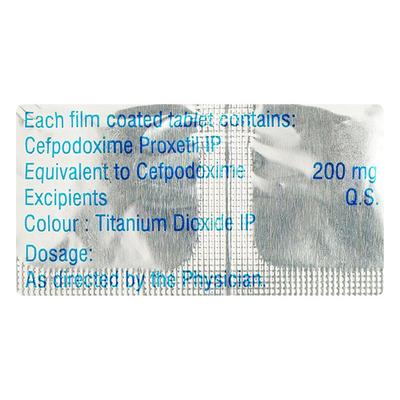 XOP 200mg Tablet 10'S - Bacterial Infections-Cep