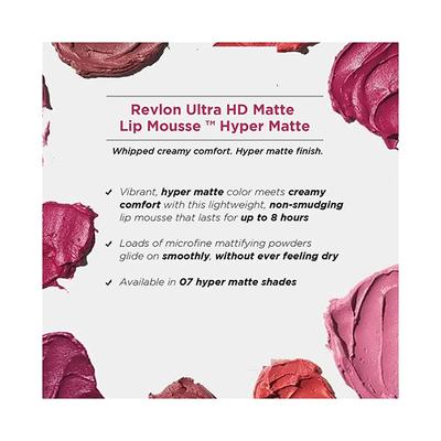 Revlon Ultra Hd Matte Mousse - Rocky Plum 5.9 Ml - Liquid Lipsticks