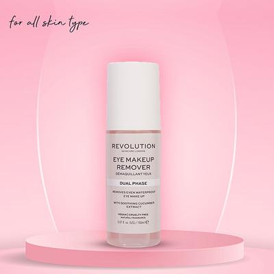 Revolution Skincare Dual phase Eye Makeup Remover 150 ml - Make Up Removers