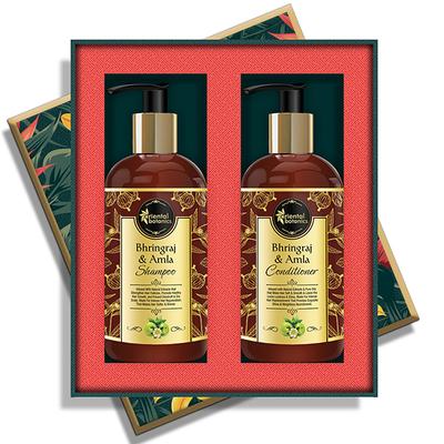 Oriental Botanics Hair Shampoo + Conditioner - Bhringraj & Amla 300 ml - Shampoos
