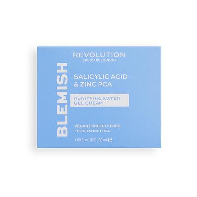 Revolution Skincare Salicylic Acid & Zinc PCA Purifying Water Gel Cream 50ml - Face Moisturizers