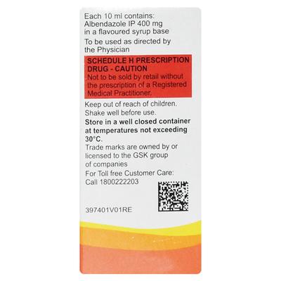 ZENTEL Suspension 10ml - Parasitic Worms-Ant