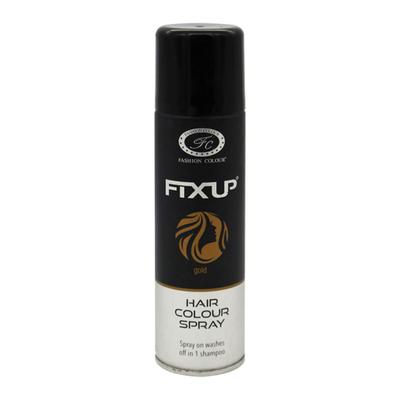 Fashion Colour Hair Colour Spray, Gold 150 ml - Hair Sprays & Mists