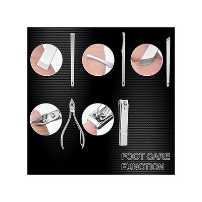 Bronson Professional Manicure And Pedicure Tool Set Kit 19 In 1 With Storage Box 1's - Others