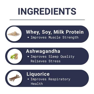 Nutrone Healthy Aging Powder - Kesar Badam Flavour 300gm - Daily Health Drinks