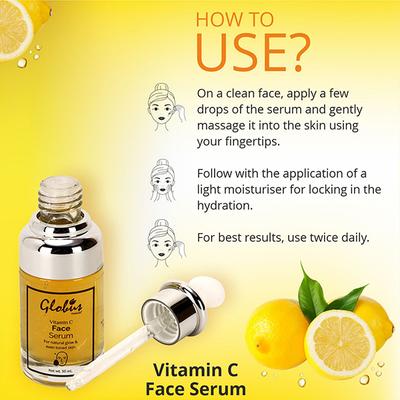 Globus Naturals Vitamin C Face Serum 30 ml - Face Serum