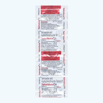 Telmiduce H Tablet 10'S - Hypertension-Ang