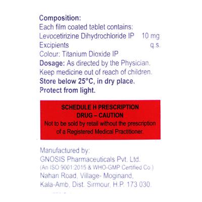 Covel 10mg Tablet 10'S - Allergies-Ant