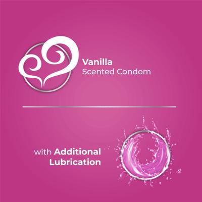 Skore Dots with Extra Lubrication & Vanilla Scented 10's - Plain/Flavoured Condoms