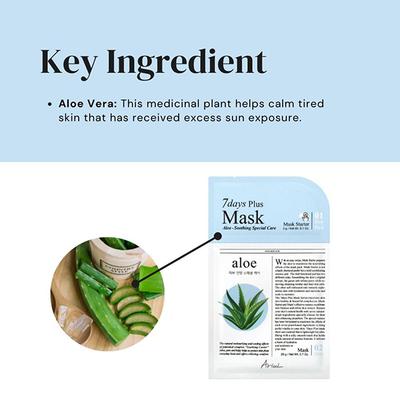 Ariul Ariul Seven Days Plus Mask Aloe 20 ml - Sheet Masks