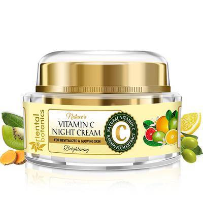 Oriental Botanics Nature's Vitamin C Brightening Face Night Cream 50 gm - Night Cream