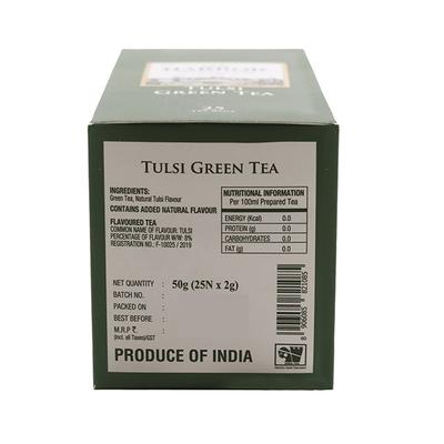 Old Harbor Tea Bags - Tulsi Green Tea 25's - Green/Herbal Teas