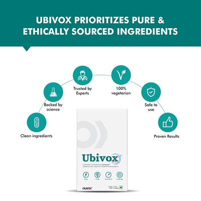 Nuvox Ubivox Sugar Free Tablet 30's - Nutritional Supplements