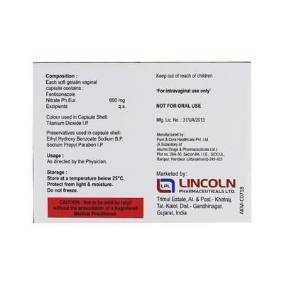 FENTI 600 Capsule 1's - Fungal Infections-Anf