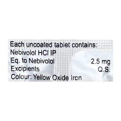 CARDIOLOL 2.5 Tablet 10's - Hypertension-Bet