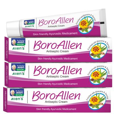 Allen Boro Allen Anti Septic Cream 20 gm (Pack Of 3) 1's - Personal Care (Ayush)