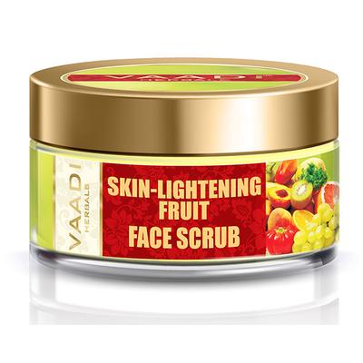 Vaadi Herbals Skin-Lightening Fruit Face Scrub 50 gm - Face Scrubs