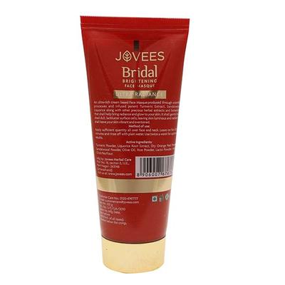 Jovees Face Masque - Bridal Brightening 100 gm - Masks & Peels