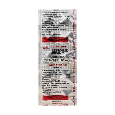 Camofen 10mg Tablet 10'S - Cancer Oncology-Hor