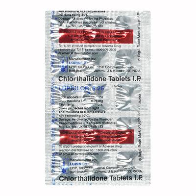 LUPICLOR 6.25mg Tablet 15's - Hypertension-Diu