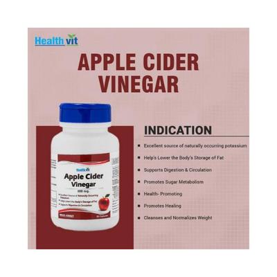 Healthvit Apple Cider Vinegar Capsules 60's - General Health