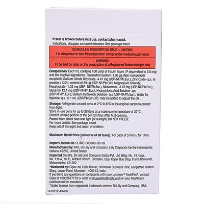 LYUMJEV Kwikpen 3ml - Diabetes-Ant