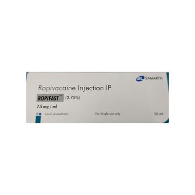 ROPIFAST 0.75% Injection 20ml - Anaesthesia - Local-Ana