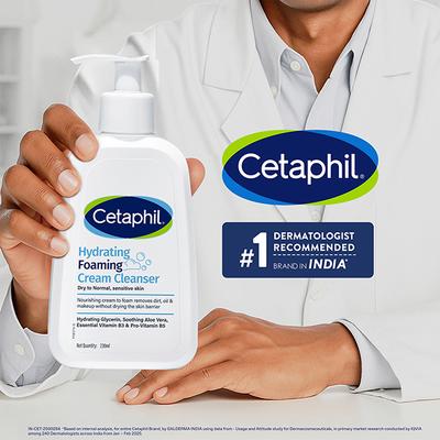 Cetaphil Hydrating Foaming Cream Cleanser 236 ml - Face Washes