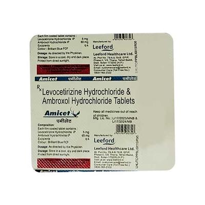 Amicet Tablet 10'S - Allergies-Ant