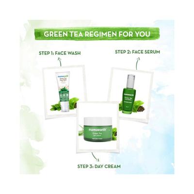 Mamaearth Green Tea Face Wash With Green Tea & Collagen For Open Pores 100 ml - Face Wash & Cleansers