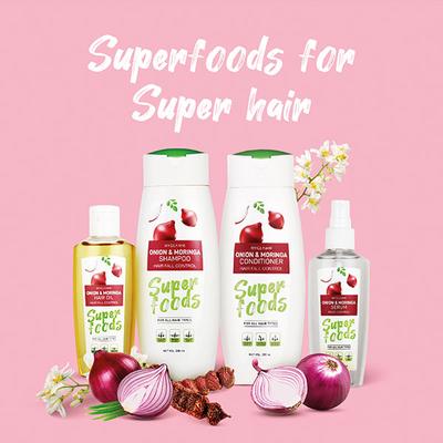 MyGlamm Superfoods Onion & Moringa-Hair Oil 100 ml - Hair Oils