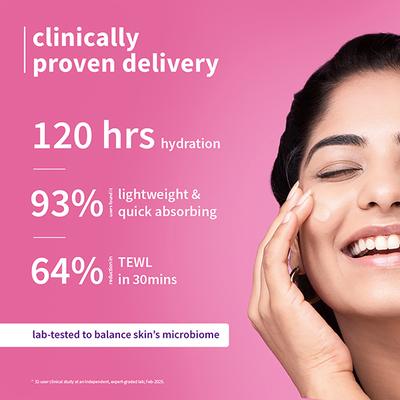 Plum 1% Hyaluronic Acid Dew It Light Gel Moisturizer, Bulgarian Rose Oil-Free, Lasting Hydration 50 g - Face Moisturizers