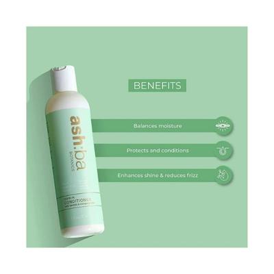 Ashba Botanics Leave-in Cream Conditioner for Curly & Wavy Hair 237 ml - Conditioners