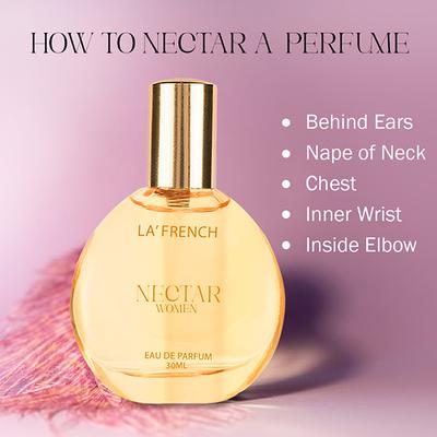 La French Nectar Perfume For Women - Ambery, Floral & Fruity Scent 30 ml - Women Perfumes (Edt/Edp)